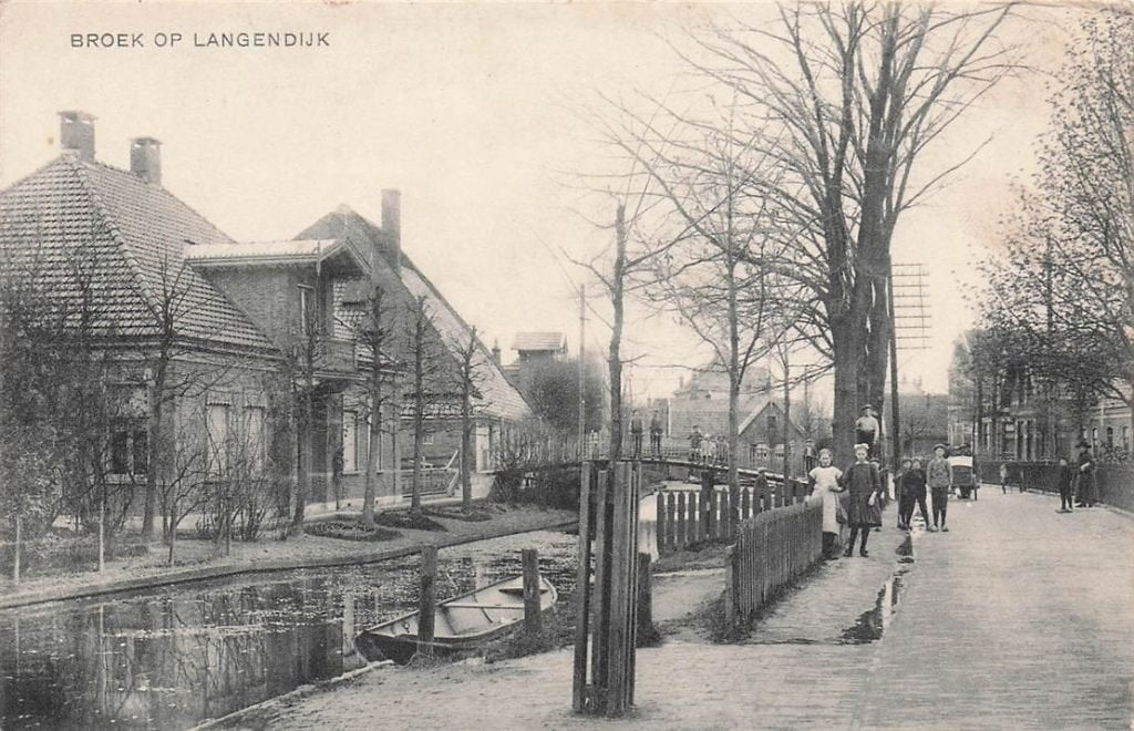 703-136-021 Broek op Langendijk, Verzenden, Voor 1920, Noord-Holland
