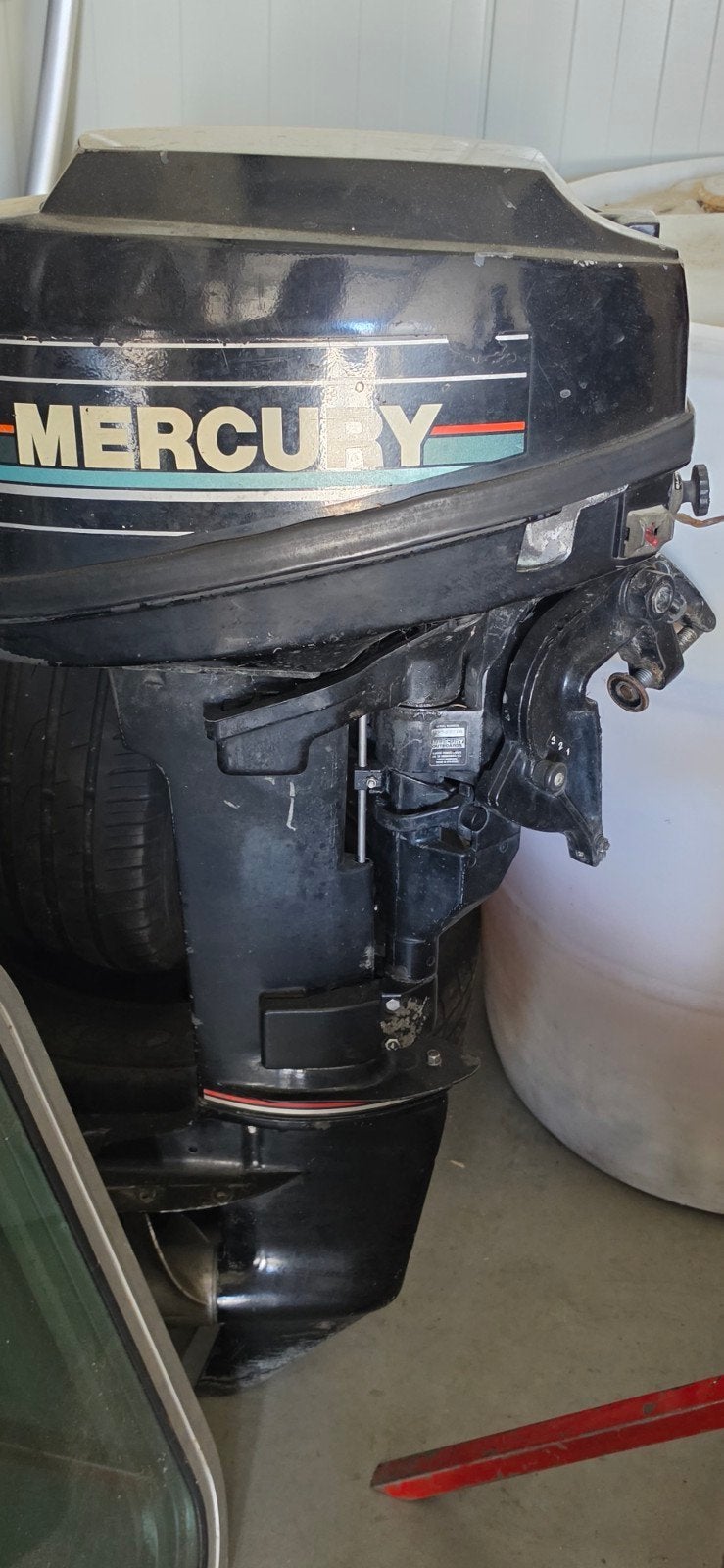 Twee motoren te koop!!! Johnson 25 PK en Mercury 9.9 PK, Watersport en Boten, Ophalen, 10 tot 30 pk, Gebruikt, Buitenboordmotor