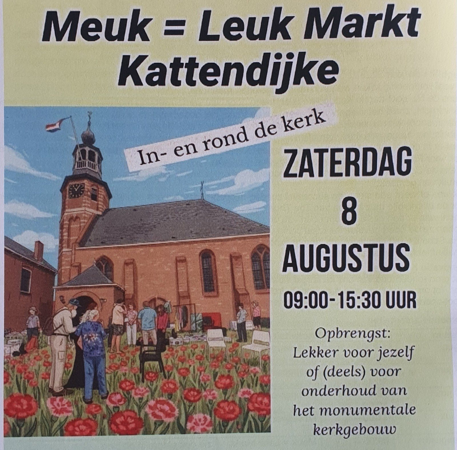 Rommelmarkt 8 augustus, Diversen, Ophalen, Gebruikt