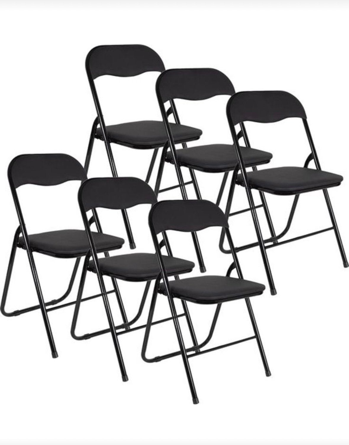 Zwarte stoelen te huur voor elke gelegenheid!, Huis en Inrichting, Gebruikt, Zwart, Ophalen of Verzenden, Metaal