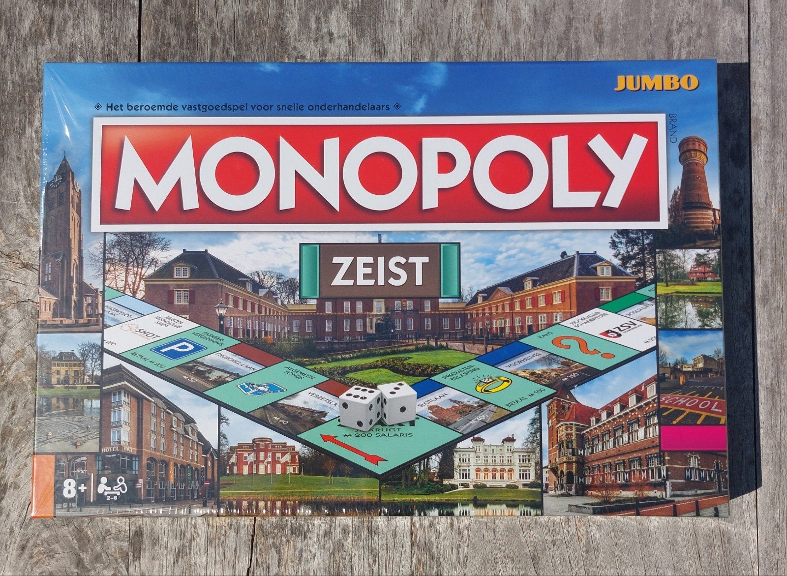Monopoly Zeist - Het beroemde vastgoedspel (nieuw in doos), Vijf spelers of meer, Ophalen of Verzenden, Nieuw, Jumbo