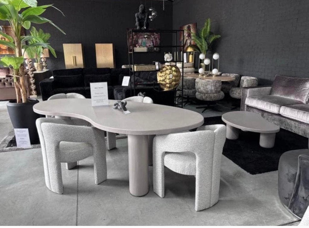 Sequoia Clay organiche eettafel richmond Interiors, Huis en Inrichting, 200 cm of meer, Zo goed als nieuw, Rechthoekig, 50 tot 100 cm