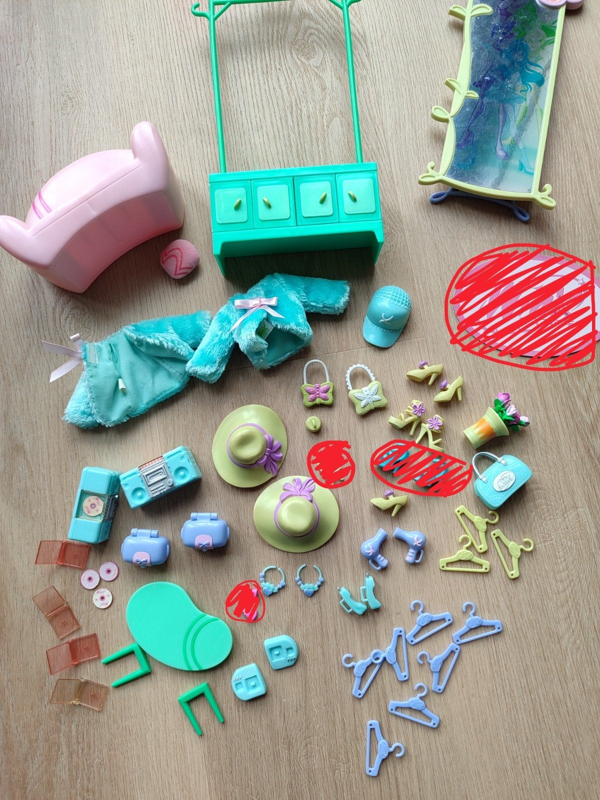 Winx Club poppen accessoires en meubels, Ophalen of Verzenden, Gebruikt, Overige typen