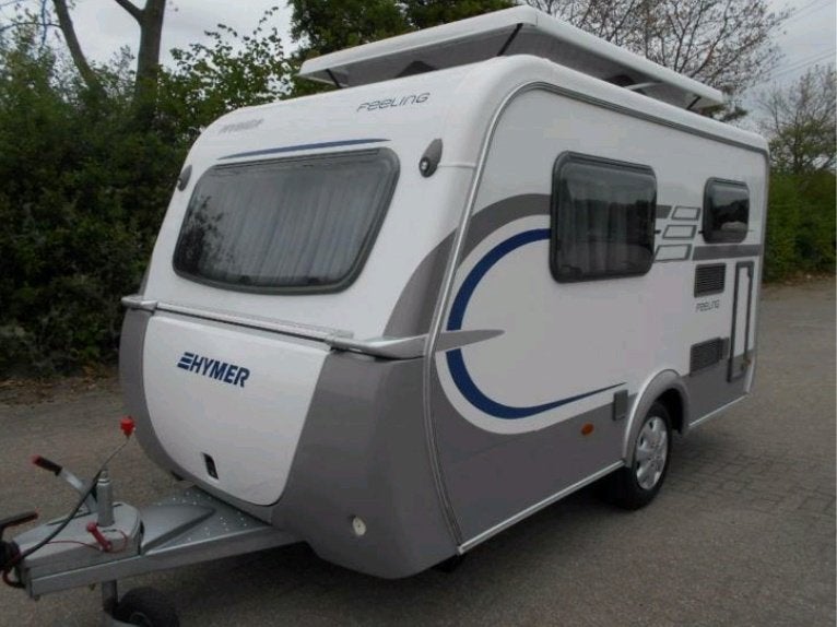 Hymer (Eriba) Feeling 230 met mover, Rondzit, Schokbreker, 750 - 1000 kg, Particulier
