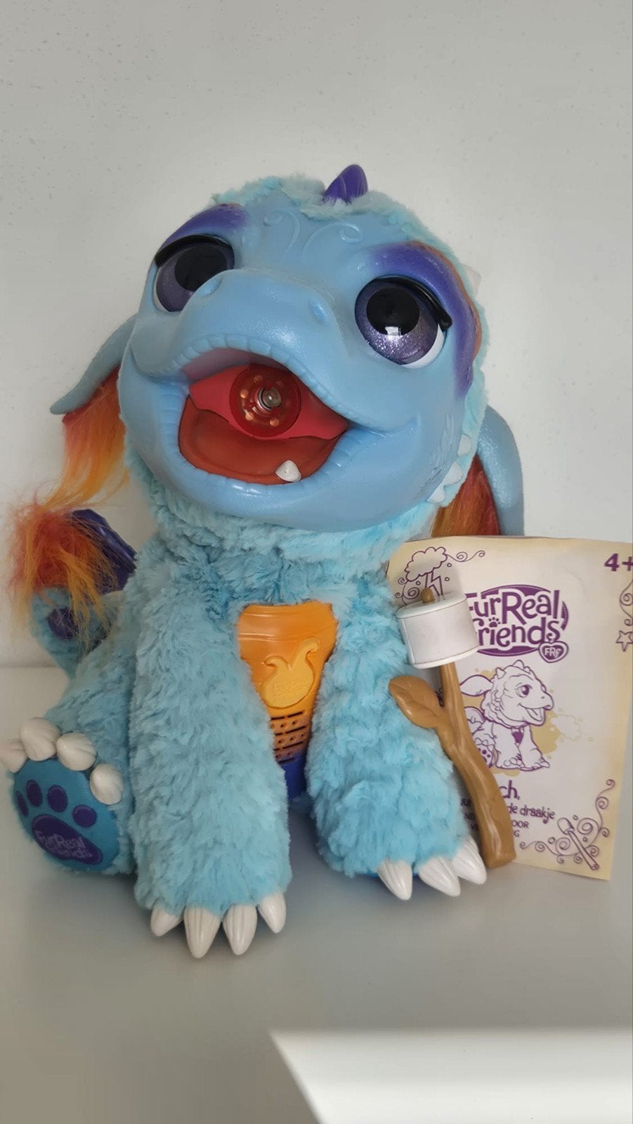 FurReal Friends Torch, Mijn Vuurspuwende Draakje, Ophalen, Zo goed als nieuw, Jongen of Meisje
