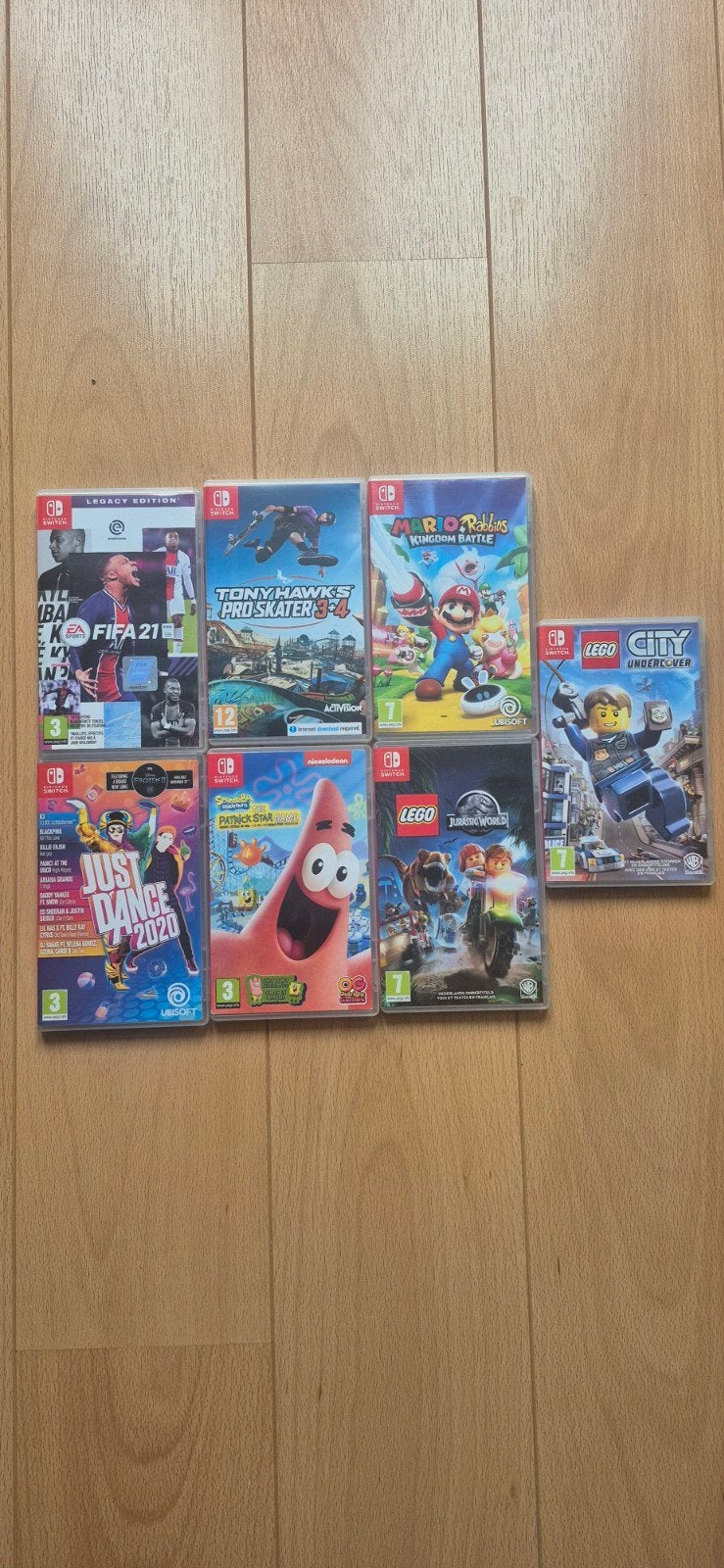Nintendo Switch Games: FIFA 21, Just Dance 2020, LEGO, Mario, Ophalen, Gebruikt, Overige genres, Eén computer
