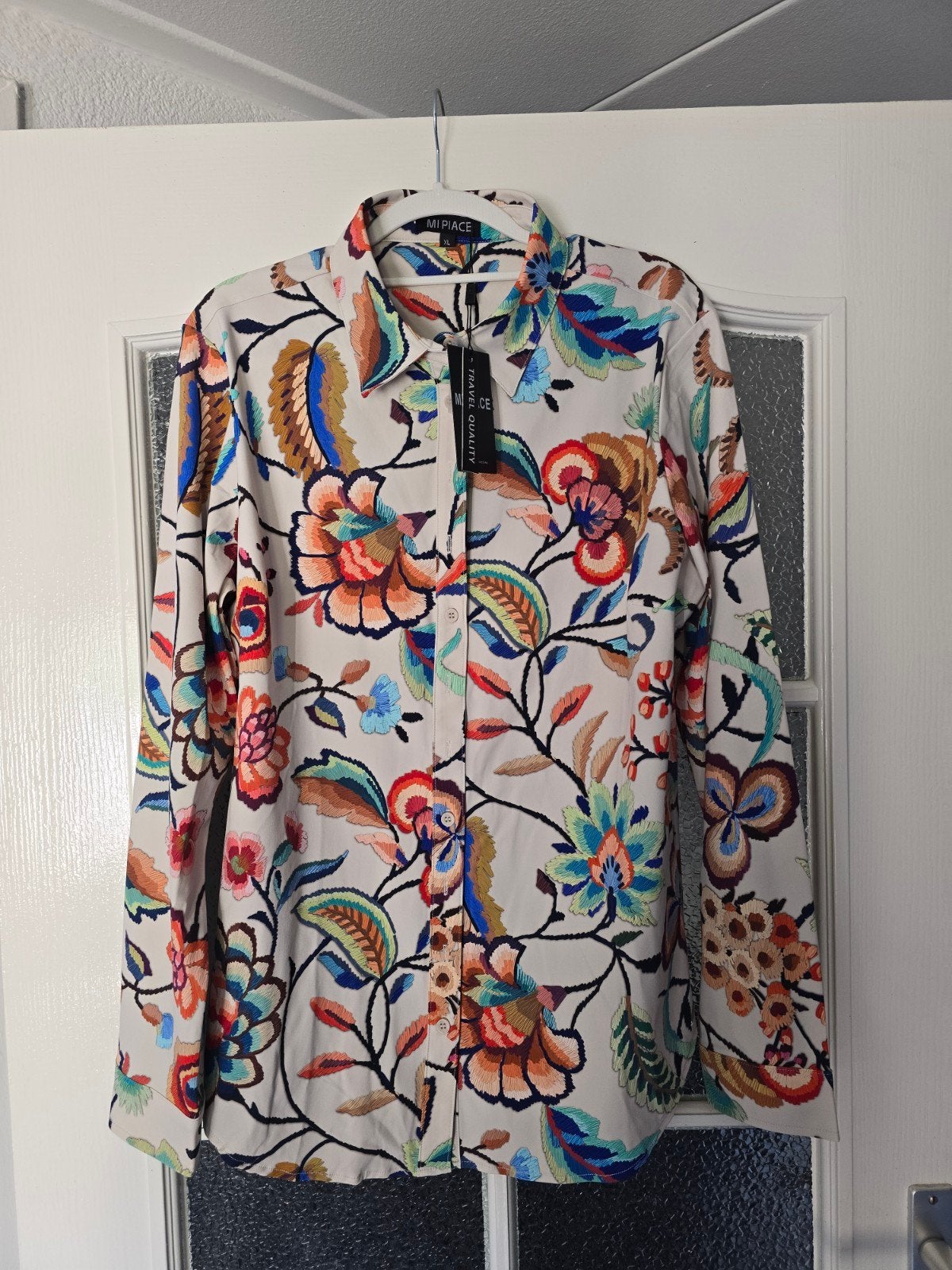 nieuw mi piace blouse xl kit meerkleurig, Ophalen of Verzenden, Nieuw, Maat 46/48 (XL) of groter
