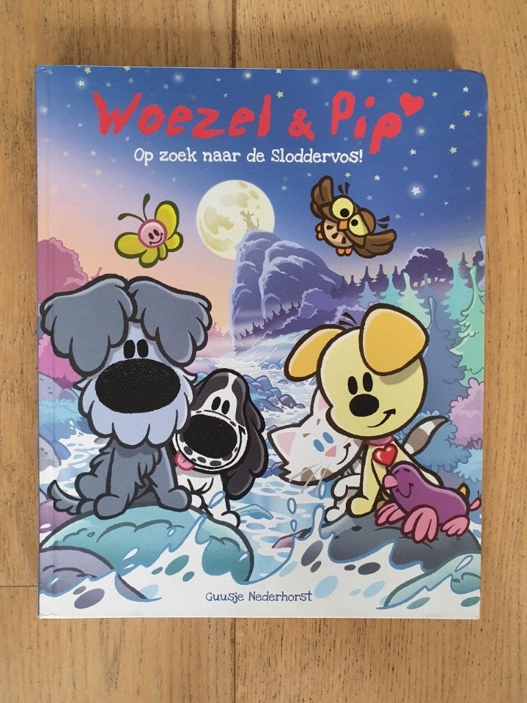 Woezel & Pip: Op zoek naar de sloddervos! incl dvd, Fictie algemeen, Jongen of Meisje, Ophalen of Verzenden, Zo goed als nieuw