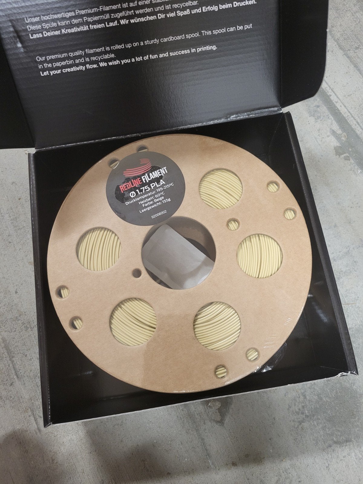 Redline Filament PLA 1.75mm - Nieuw in doos, Ophalen of Verzenden, Nieuw, Filamentrollen