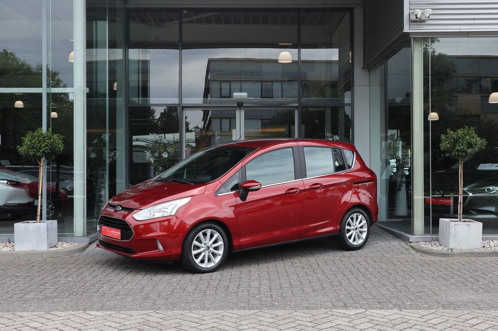 Ford B-MAX 1.0 EcoBoost Titanium Navi / Camera / Clima / Cru, Auto's, Ford, Voorwielaandrijving, Gebruikt, Overige kleuren, Origineel Nederlands