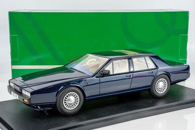 Aston Martin Lagonda MKIV 1988-1990 Royal Blue 1-18 Cult Sca, Overige merken, Tschuiten@hotmail.com, Auto, Nieuw