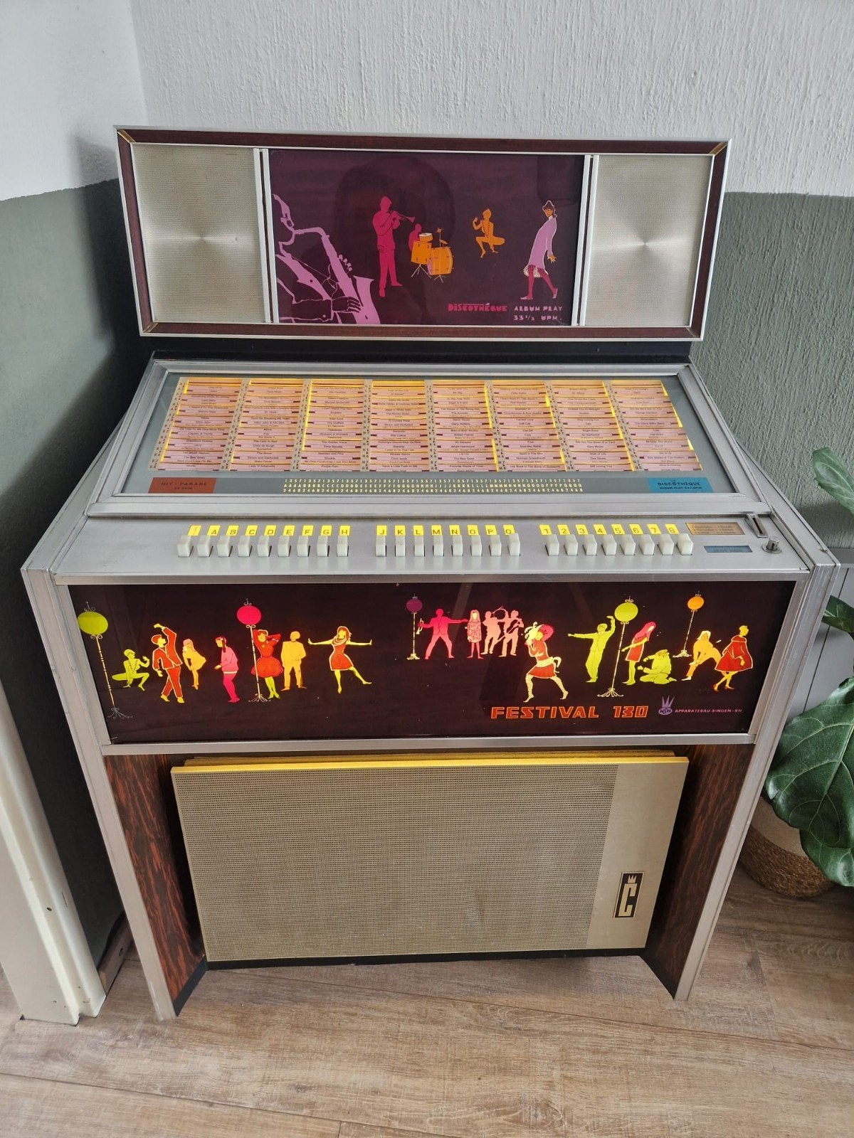 NSM festival 130 jukebox, Verzamelen, Automaten | Jukeboxen, Ophalen, Gebruikt, 1960 tot 1970, Overige merken