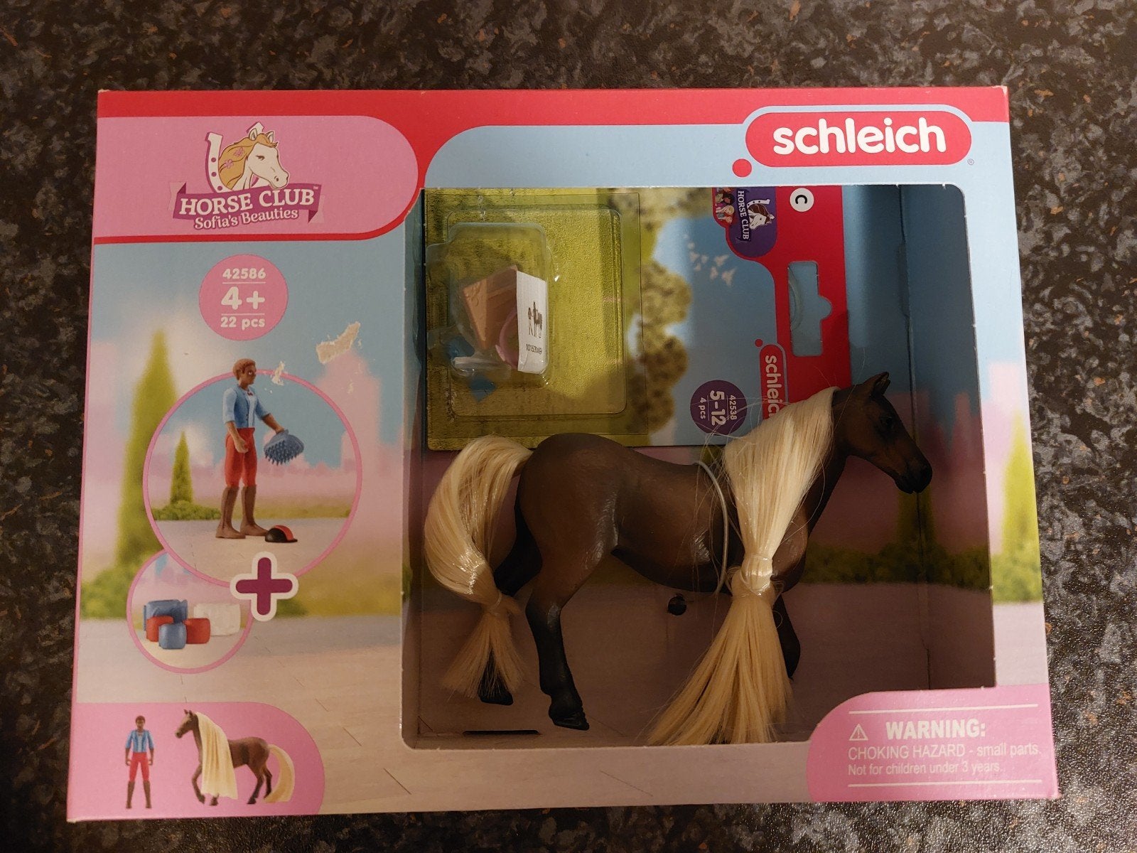 Schleich Horse Club Sofia's Beauties 42586 + 42538, Ophalen of Verzenden, Nieuw