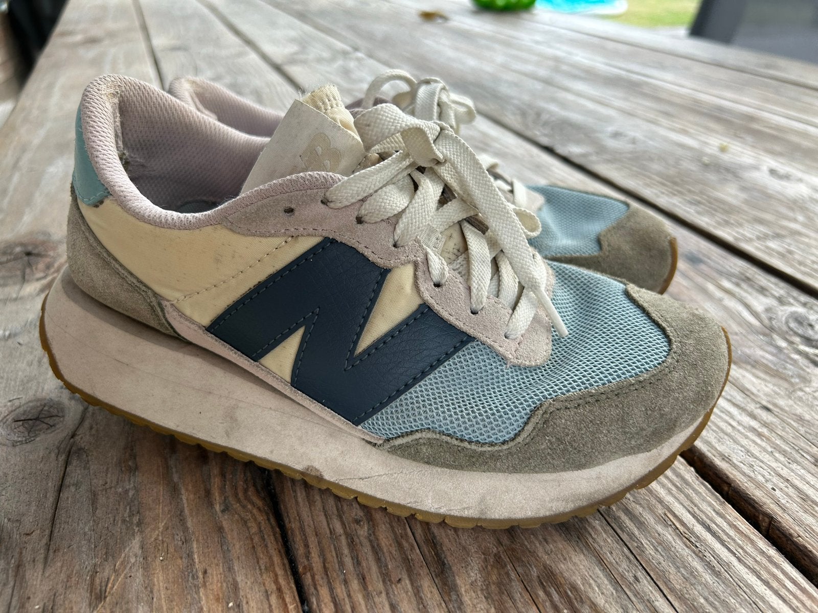 New Balance 237 Sneakers - Lichtblauw/Beige  maat 37, Ophalen of Verzenden, Gedragen, Blauw, Sneakers of Gympen