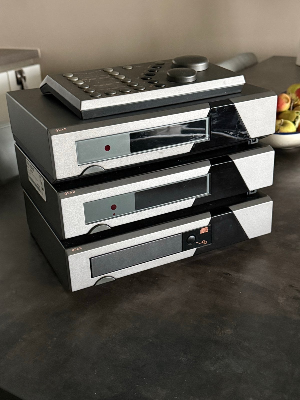 Quad 66 Hifi Set: CD-speler, Voorversterker, Tuner., Ophalen of Verzenden, Zo goed als nieuw, Cd-speler, Overige merken