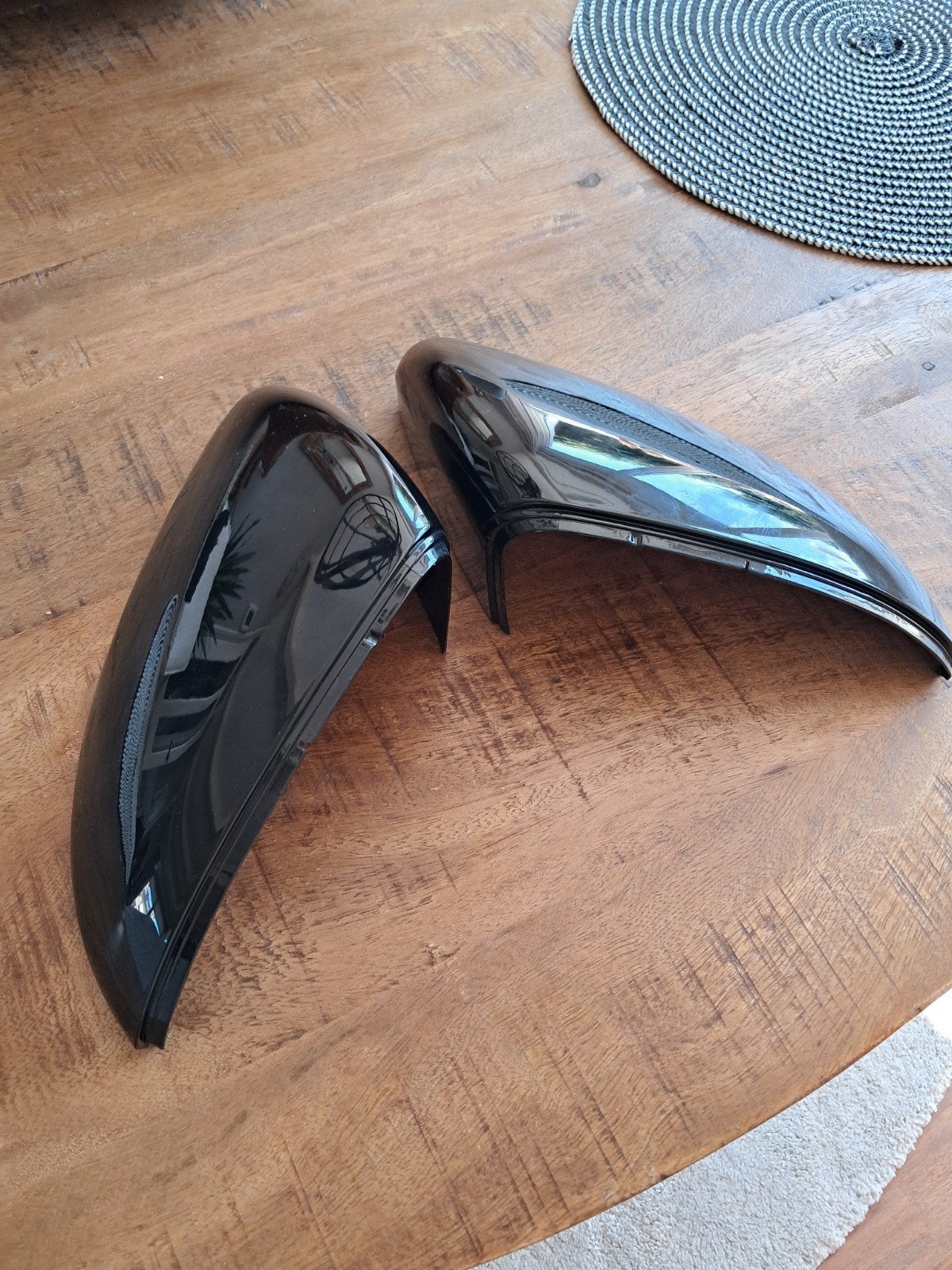 Spiegelkappen VW Golf 7/7.5 zwart, Ophalen of Verzenden, Gebruikt, Volkswagen