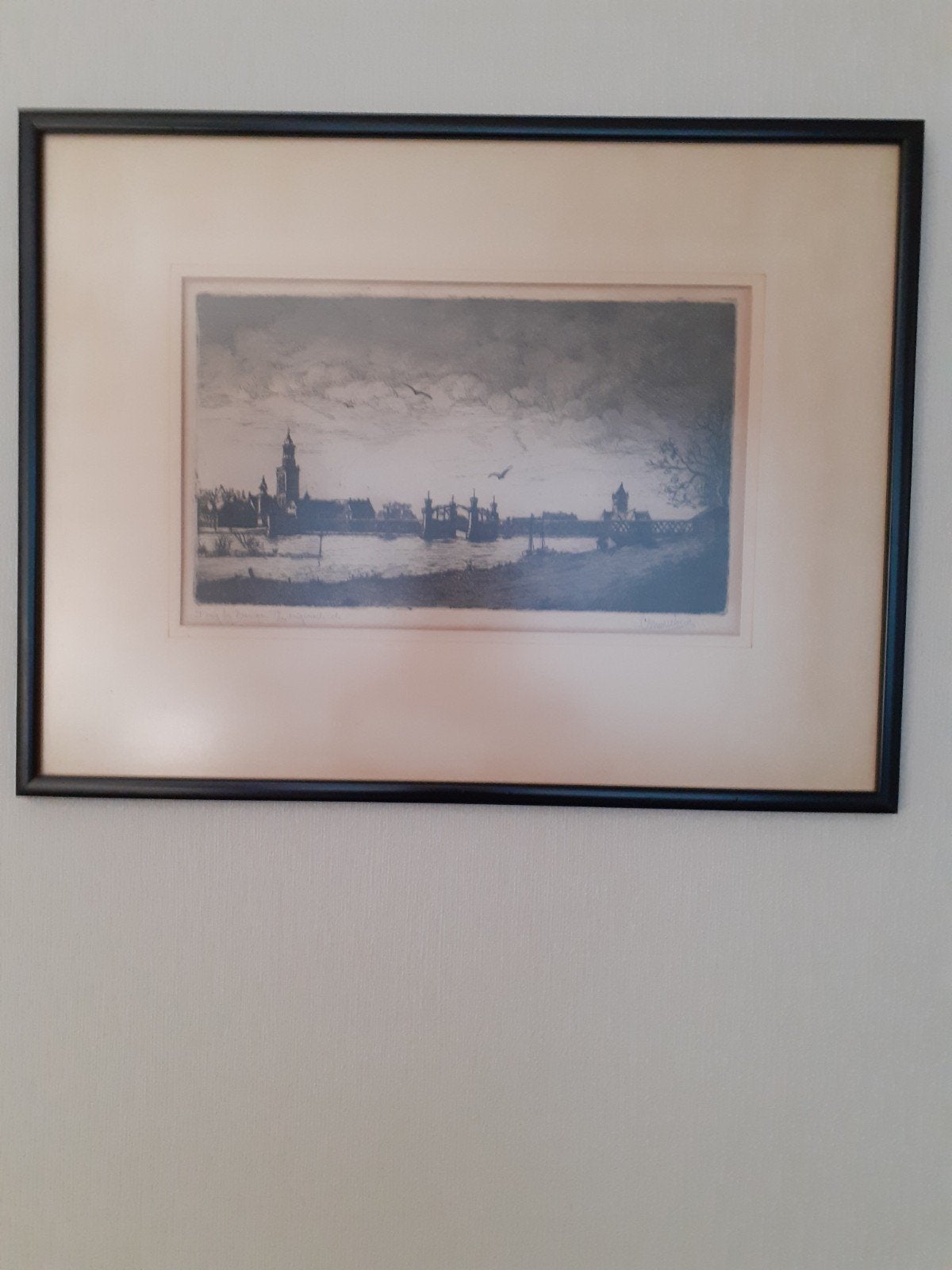 Ets van vd Woerd, gesigneerd en genummerd 6/100, Ophalen of Verzenden