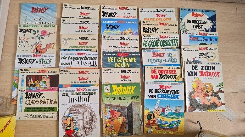 Asterix, Boeken, Stripboeken, Meerdere stripboeken, Ophalen of Verzenden, Gelezen