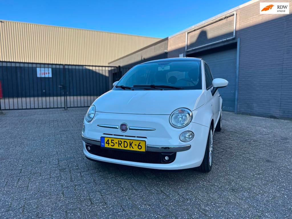 Fiat 500 0.9 TwinAir Pop Airco Pano PDC LM-Wielen APK., Voorwielaandrijving, Euro 5, Gebruikt, Handgeschakeld