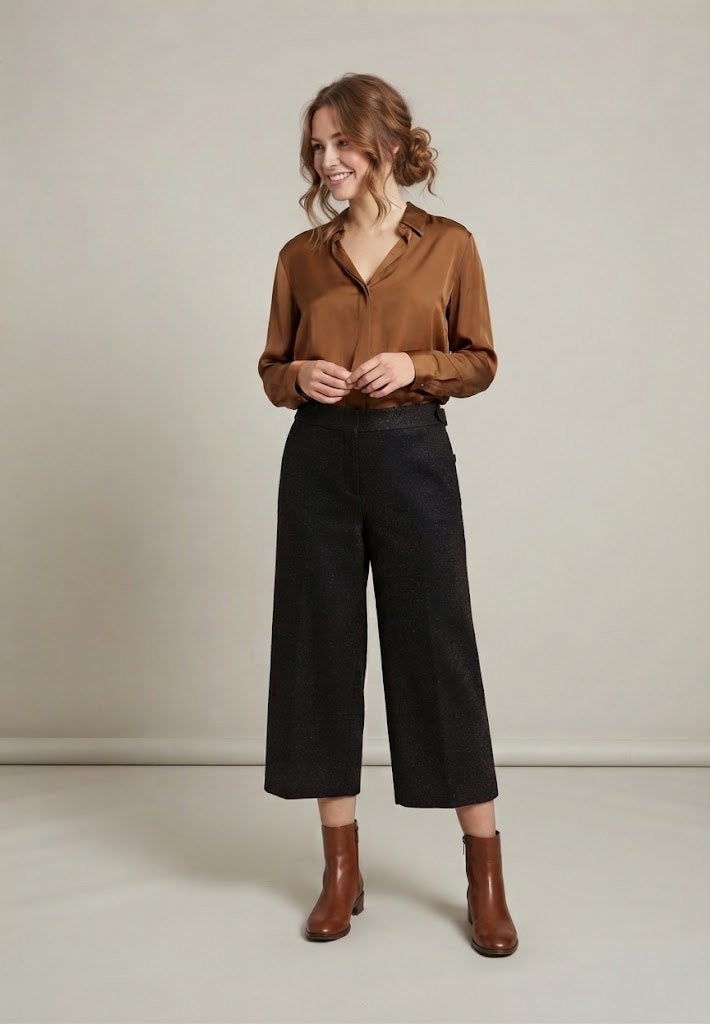 broek Didi culotte, Kleding | Dames, Maat 38/40 (M), Verzenden, Zwart, Didi