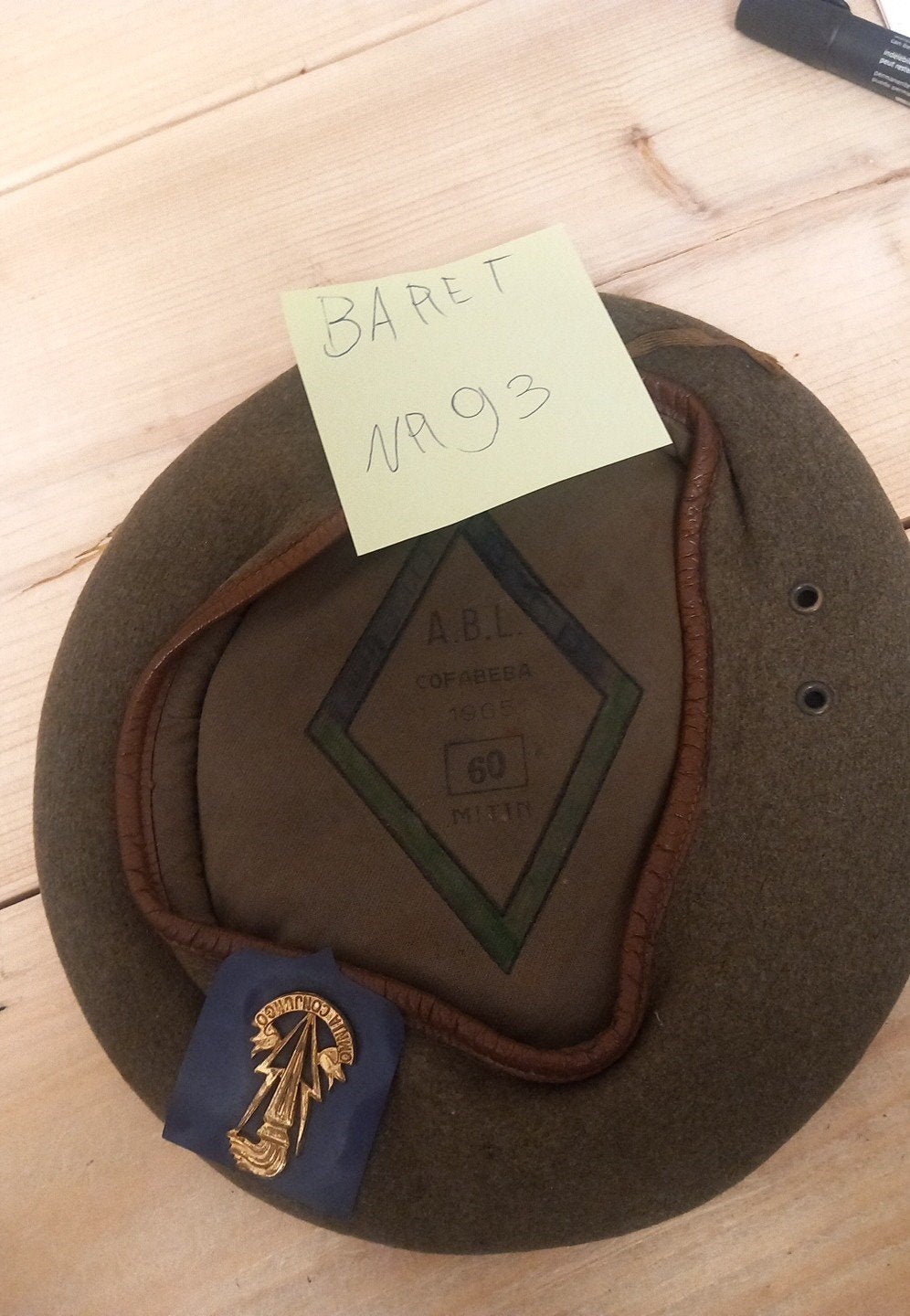 ABL baretten (zoekertje 6), Ophalen of Verzenden, Helm of Baret