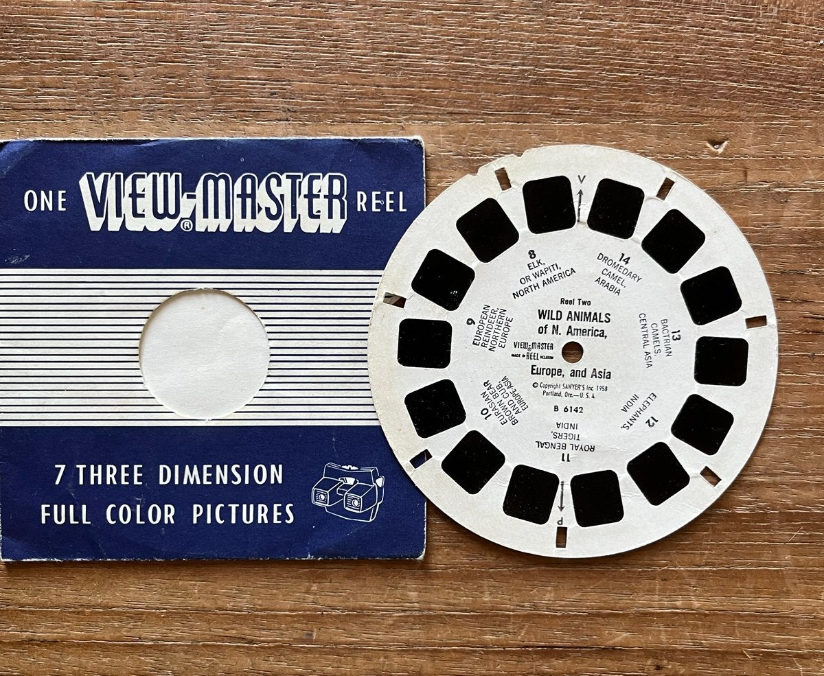 View-Master: Wilde Dieren Europa & Azië, Verzamelen, Ophalen of Verzenden, Gebruikt