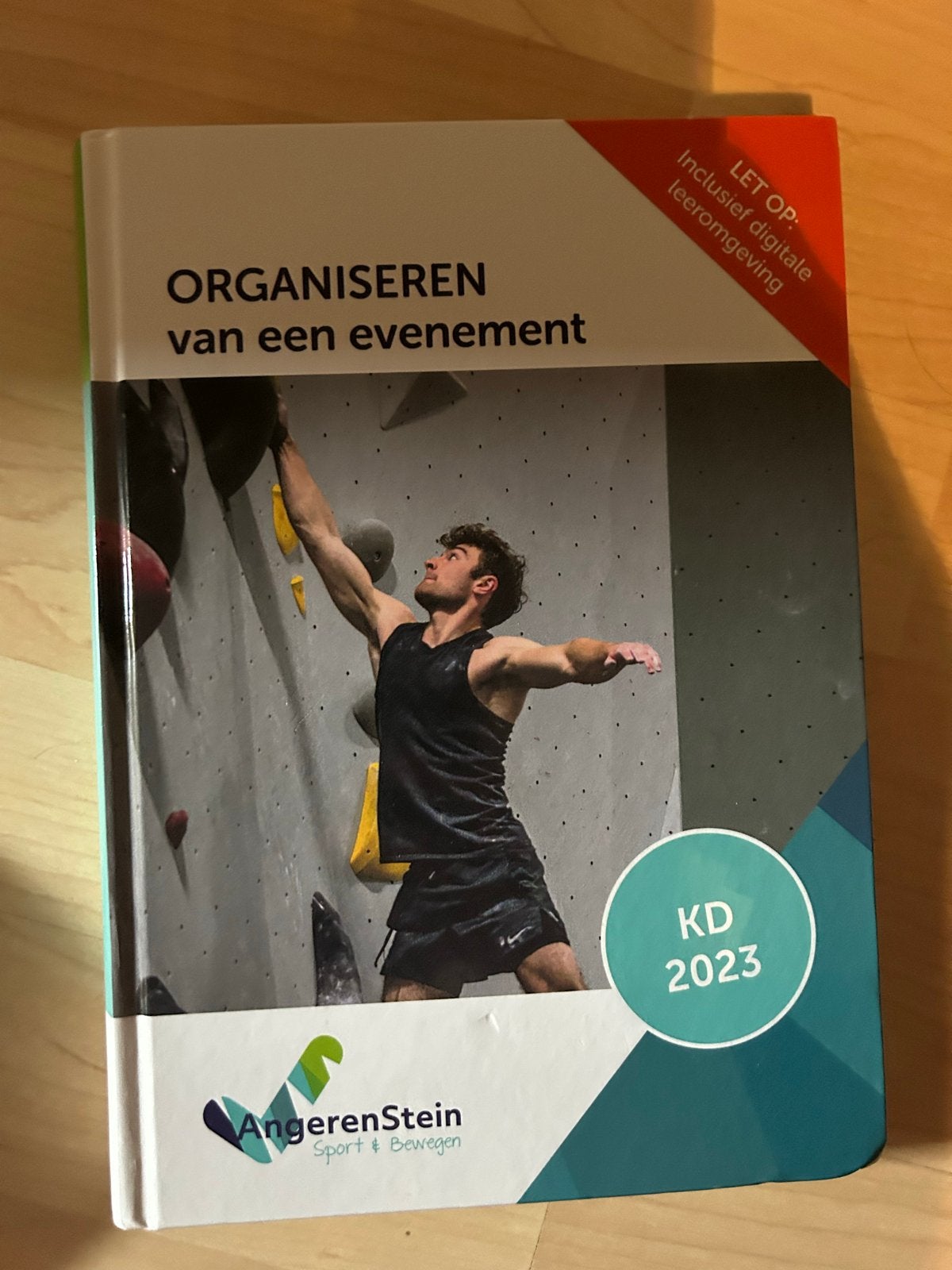 Organiseren van een evenement - Angerenstein Sport & Bewegen, Ophalen of Verzenden, Nieuw, MBO