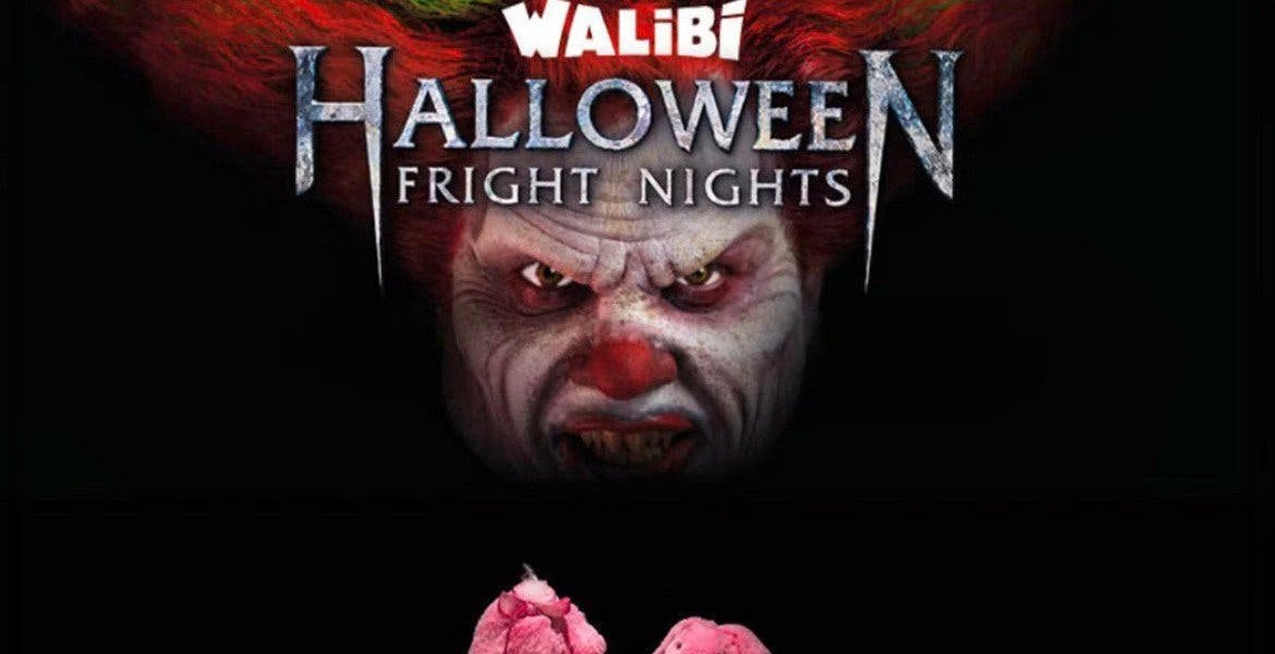 Walibi fright night ticket 17 oktober, Eén persoon