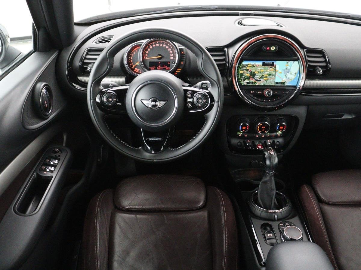 MINI Clubman 1.5 Cooper Chili | Automaat | Leder | Stoelverw, Auto's, 136 pk, Gebruikt, 19 km/l, 3 cilinders