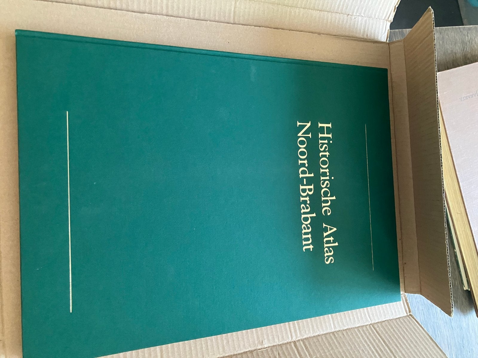 Historische Atlas Noord-Brabant - Nieuw in verpakking, Overige atlassen, Nieuw, Ophalen of Verzenden, 1800 tot 2000