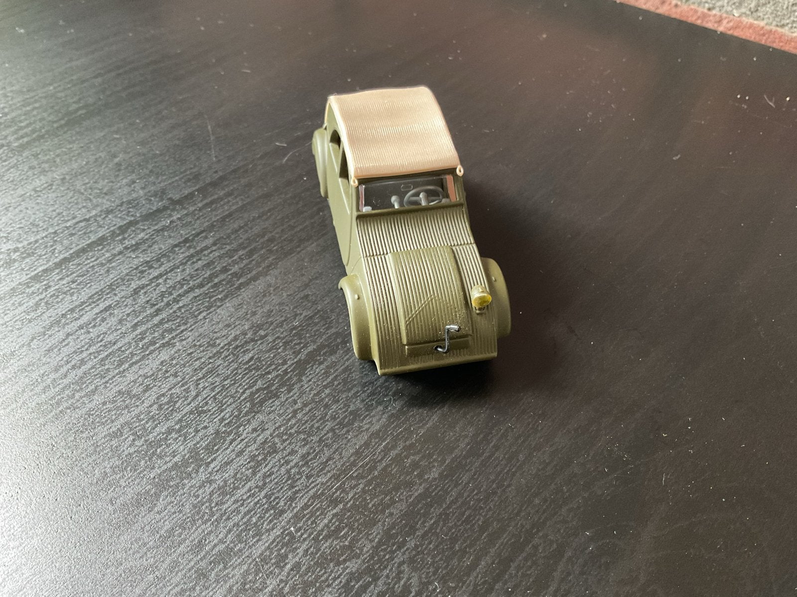 Norev, Hachette, Citroën 2CV modelauto - 1:43, Hobby en Vrije tijd, Ophalen of Verzenden, Gebruikt, Auto, Norev