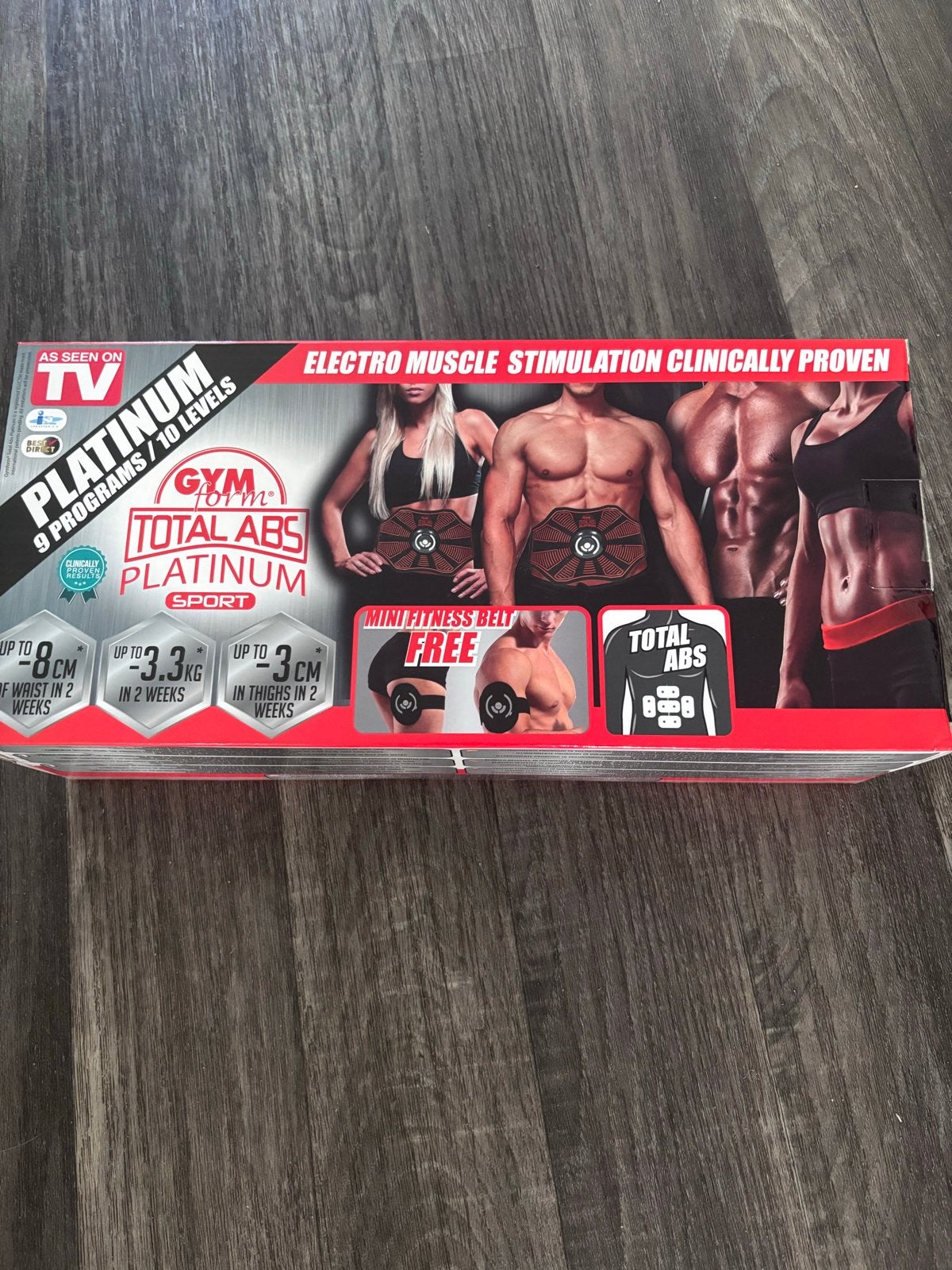 Gymform Total Abs Platinum Sport EMS Trainer, Ophalen of Verzenden, Nieuw, Buik, Overige typen