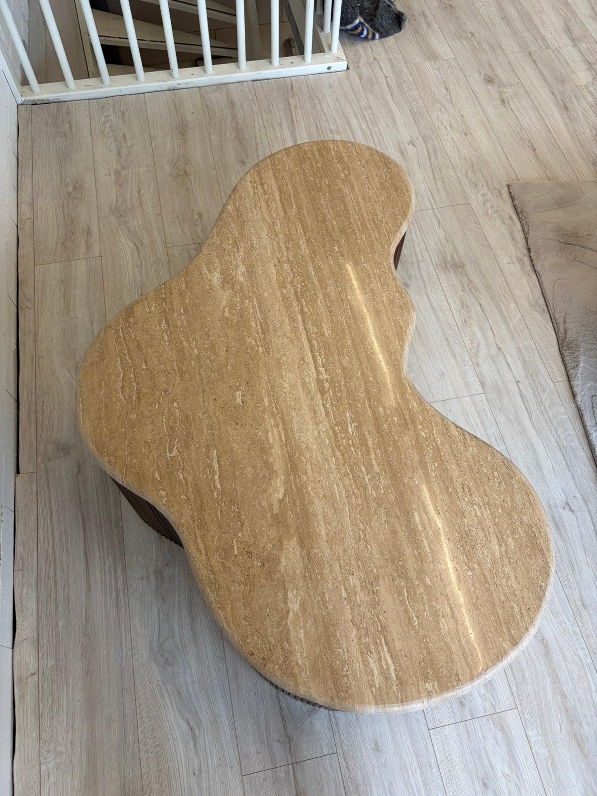 Eleonora Mari XXL Salontafel - Uniek Design, 100 tot 150 cm, Ophalen of Verzenden, Zo goed als nieuw, 150 tot 200 cm
