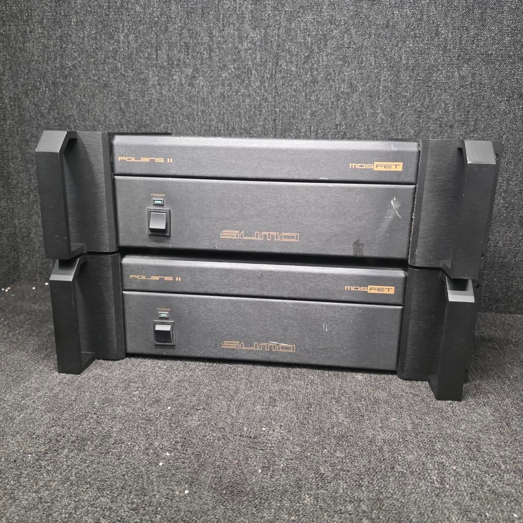 SUMO POLARIS II mosfet studio versterkers, Audio, Tv en Foto, Versterkers en Receivers, 120 watt of meer, Overige merken, Ophalen of Verzenden