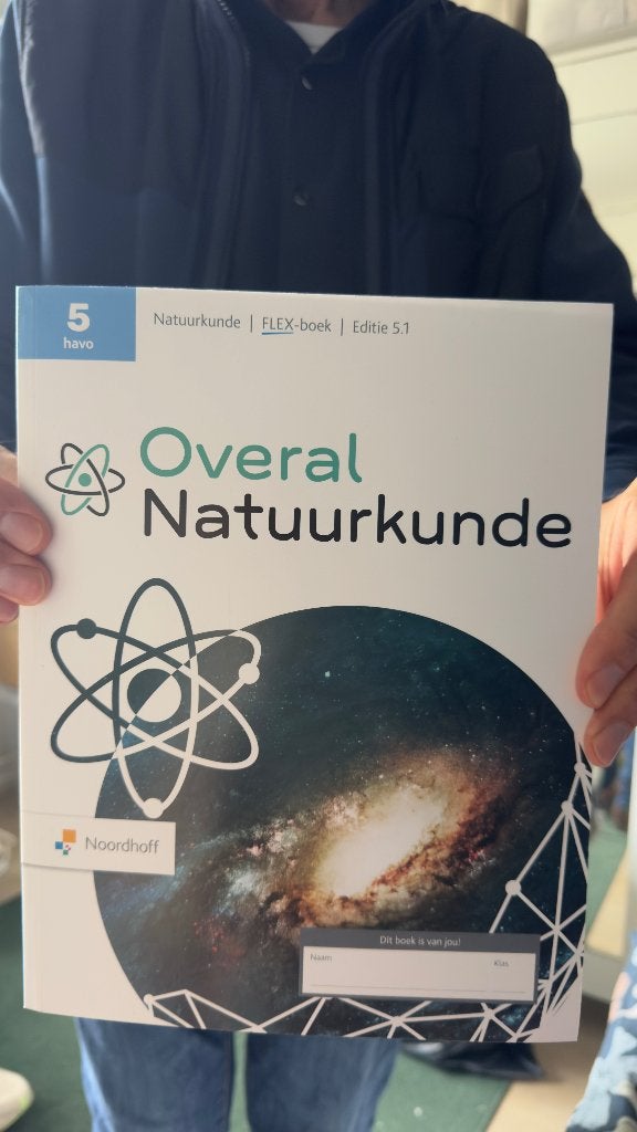 Overal Natuurkunde Havo Flex-boek Editie 5.1, Boeken, Ophalen, Natuurkunde, Noordhoff, HAVO