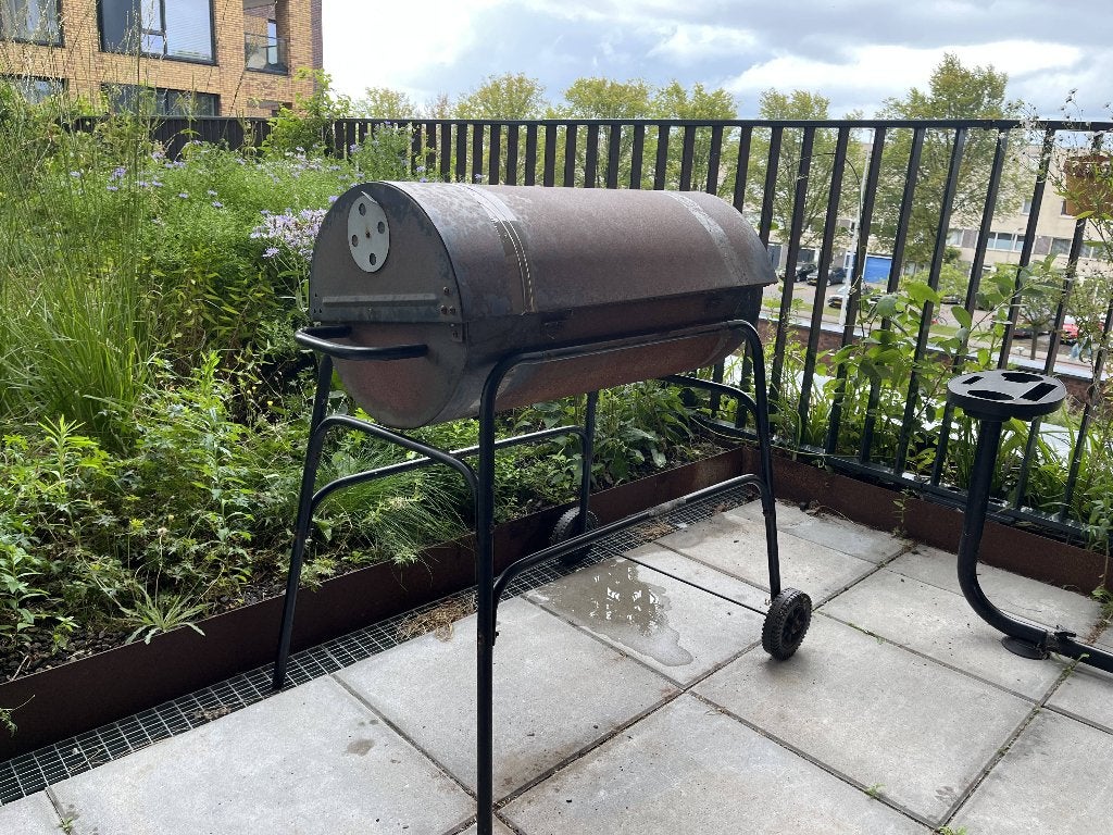 Houtskool barbecue, Tuin en Terras, Ophalen, Gebruikt