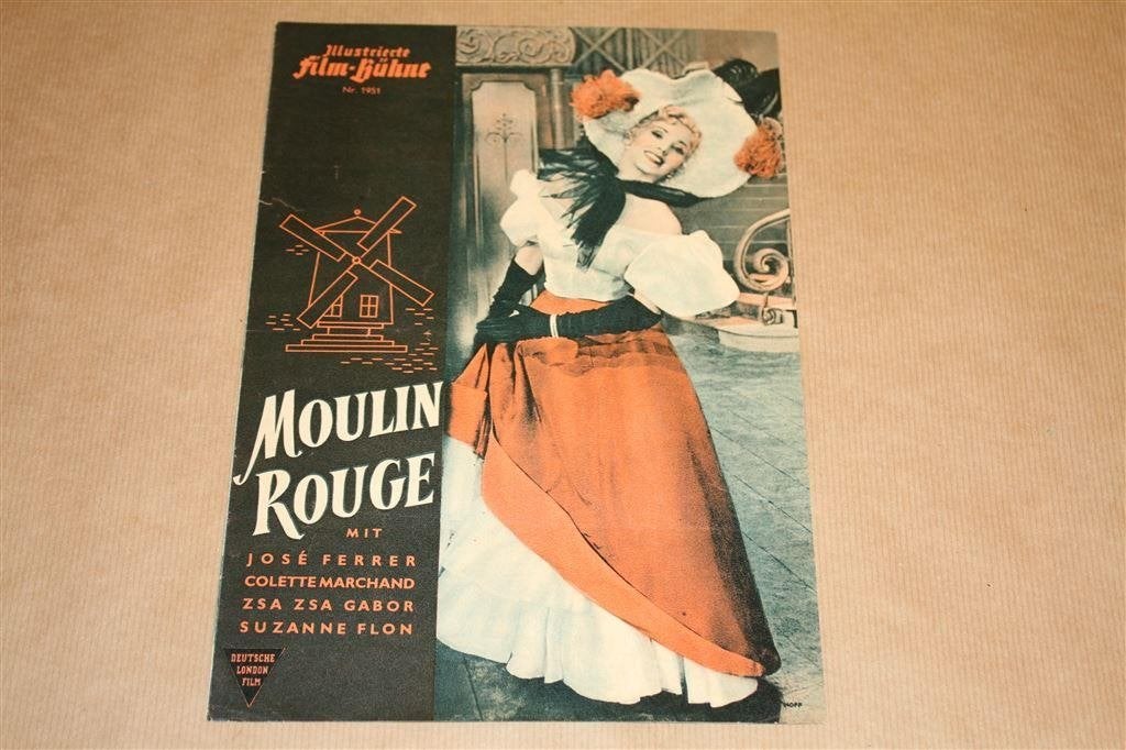 Illustrierte Film-Bühne - Moulin Rouge - Zsa Zsa Gabor 1953, Boeken, Ophalen of Verzenden, Zo goed als nieuw