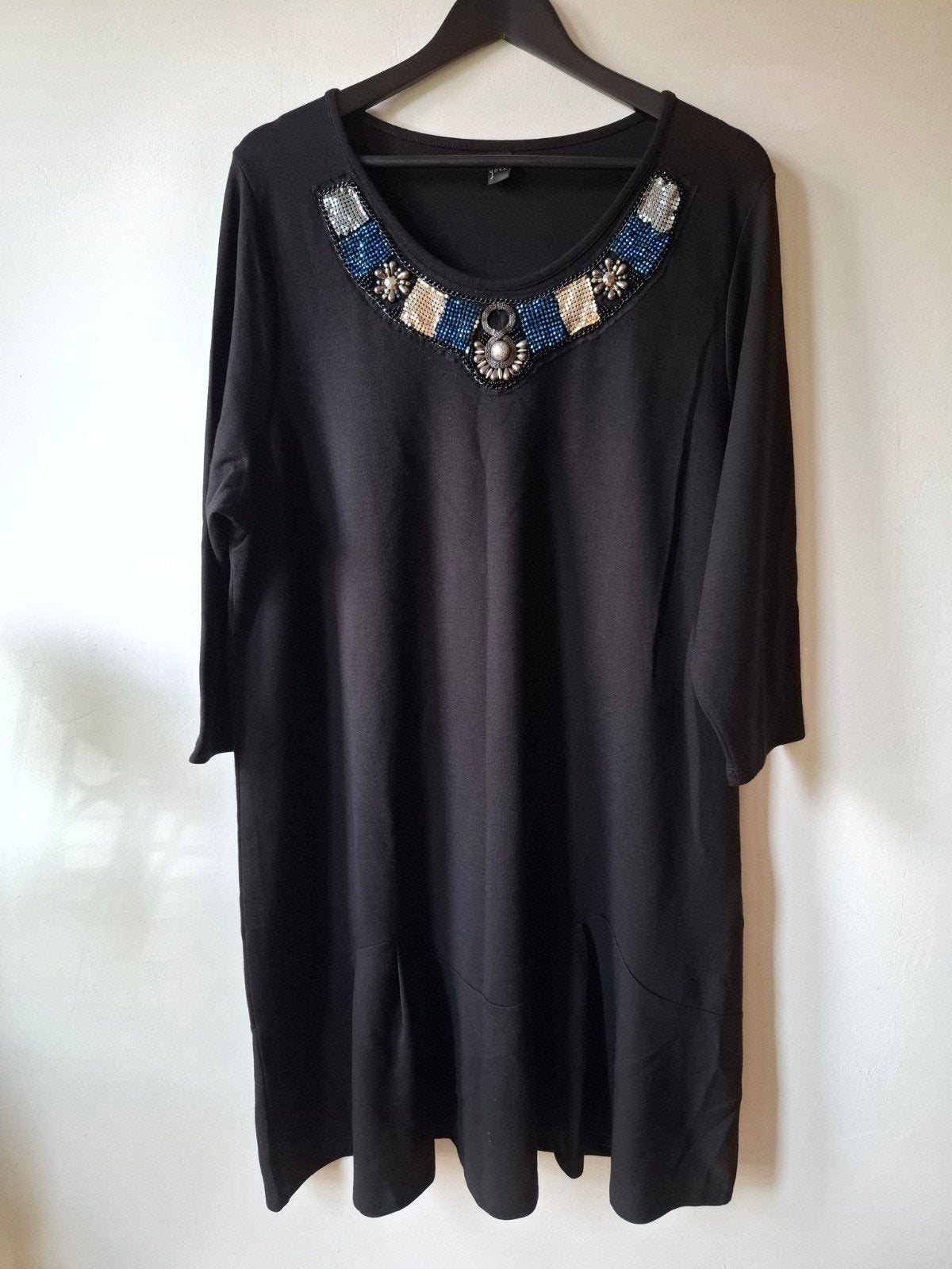 Yoek tuniek/jurk stevig tricot maat XL/46,48, Yoek, Ophalen of Verzenden, Zo goed als nieuw, Nvt