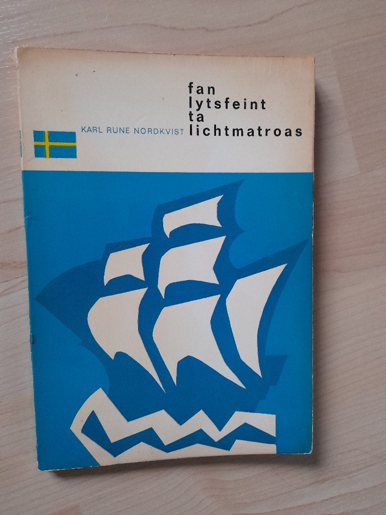FAN LYTSFEINT TA LICHTMATROAS Karl R Nordkvist friestalig, Boeken, Ophalen of Verzenden, Gelezen
