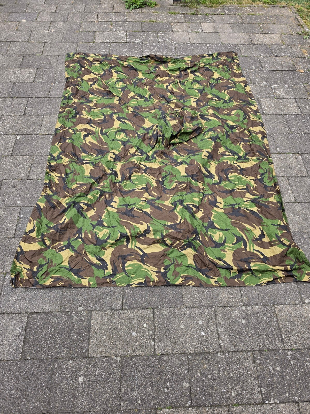 Kl poncho woodland camo, Verzamelen, Ophalen of Verzenden, Landmacht, Nederland, Kleding of Schoenen