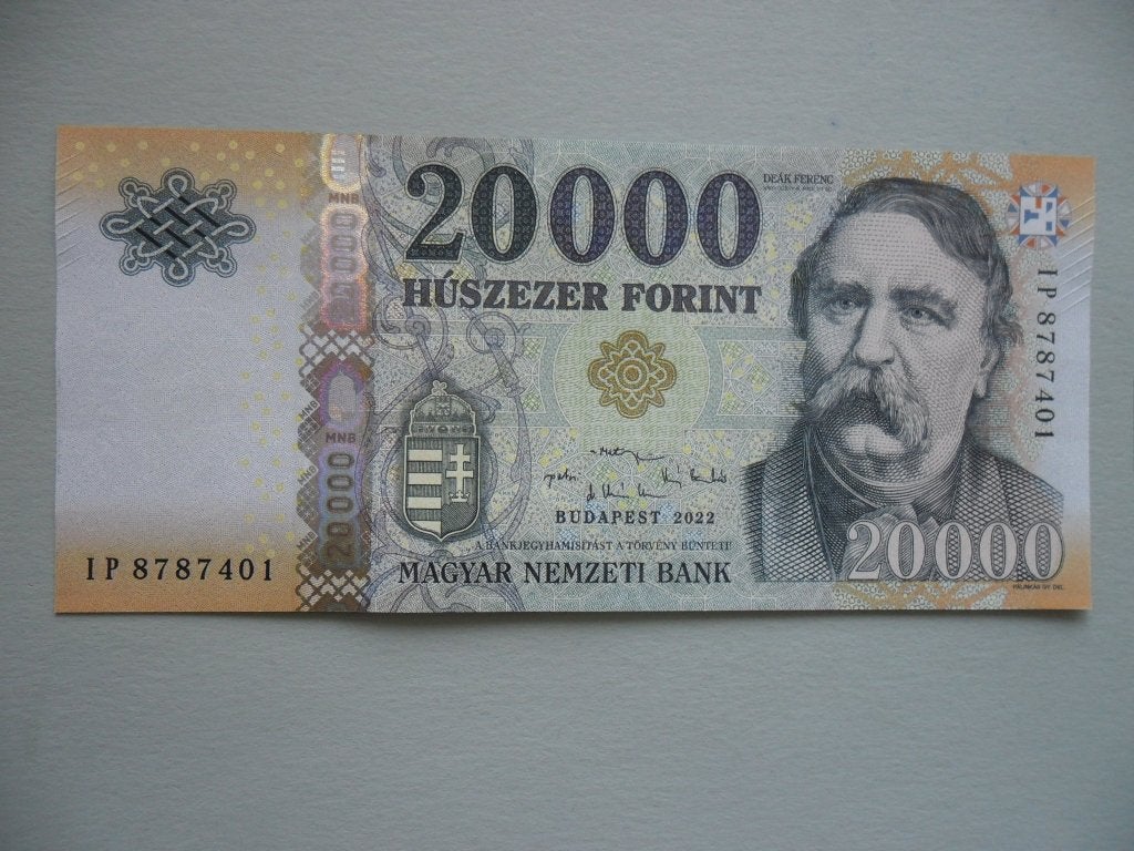 Hongarije #207 [2022] / 20.000 forint UNC (slechts één ex.), Verzenden, Hongarije, Los biljet