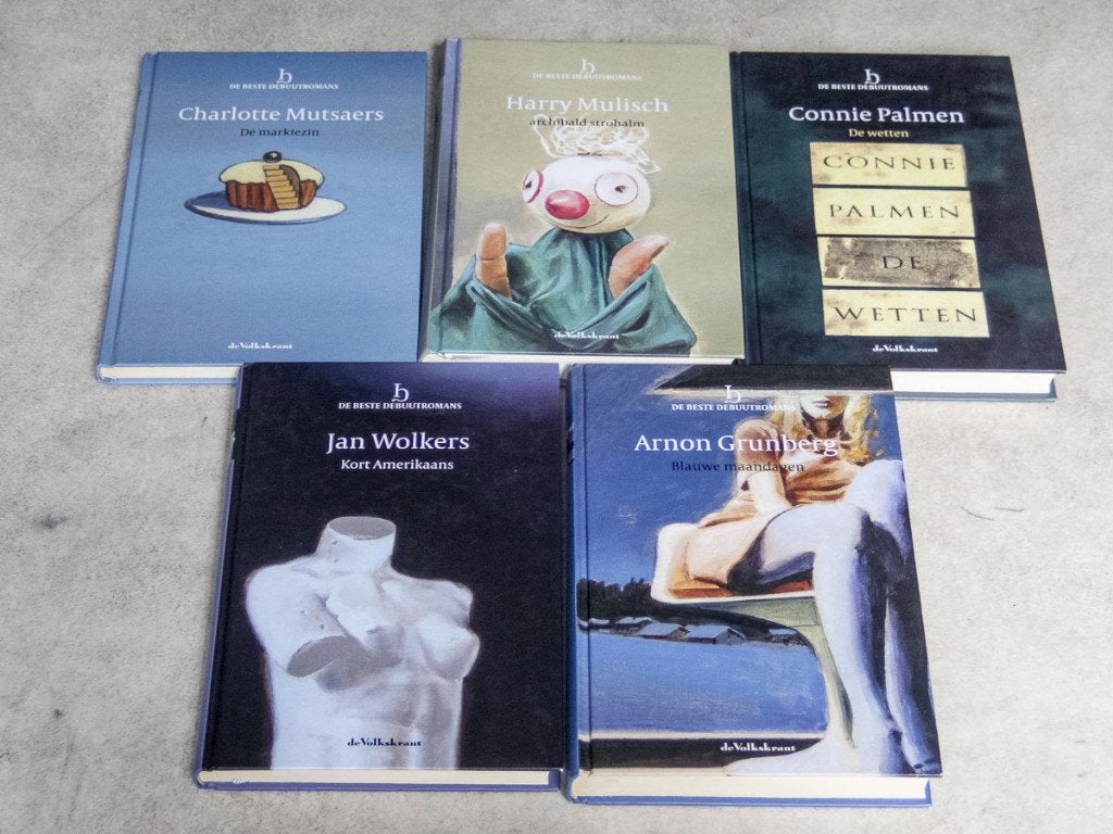 9x hardcover Nederlandse literatuur, Ophalen of Verzenden, Zo goed als nieuw, Diverse auteurs, Nederland
