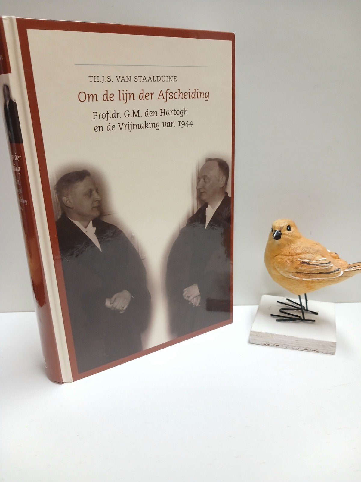 Staalduine, Th. J.S. van; Om de lijn der Afscheiding, Ophalen of Verzenden, Gelezen, Christendom | Protestants
