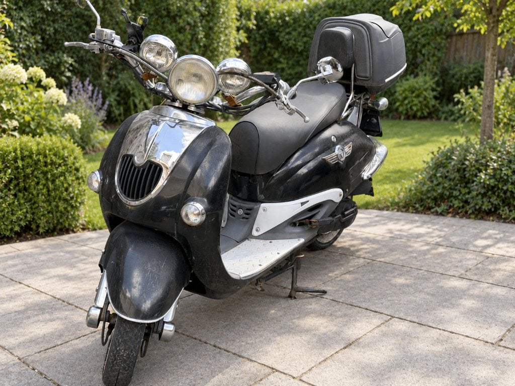 Retro Scooter (opknapper), Gebruikt, Benzine, Ophalen, Overige merken