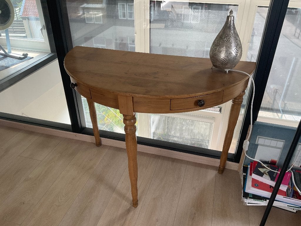 Side table, Ophalen, Gebruikt, 50 tot 100 cm, Ovaal