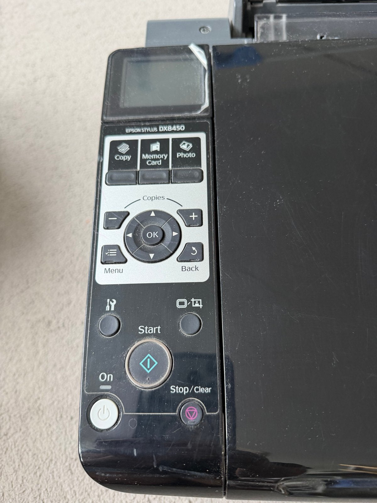 Epson Stylus DX8450 All-in-One Printer (defect), Inkjetprinter, All-in-one, Kleur printen, Ophalen of Verzenden
