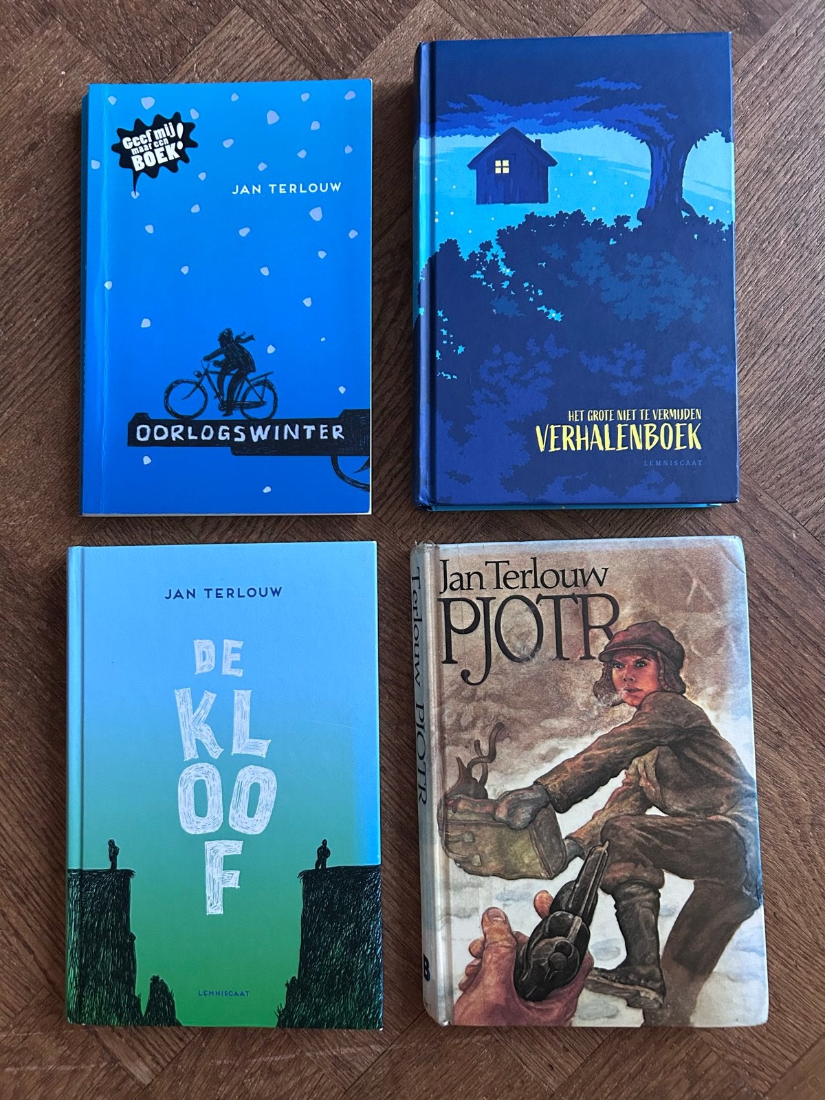 Jan Terlouw Boeken: Oorlogswinter, De Kloof, Pjotr, Verhalen, Ophalen, Gelezen, Fictie