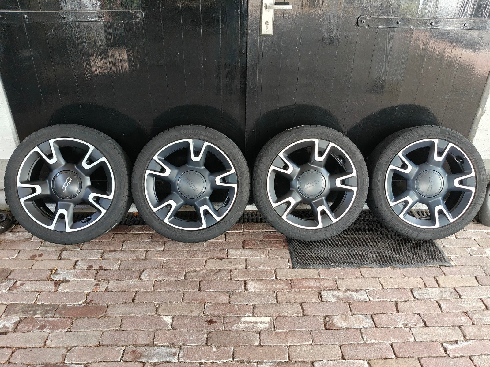 16" Velgen Fiat 500, Gebruikt, 16 inch, Banden en Velgen, Ophalen of Verzenden