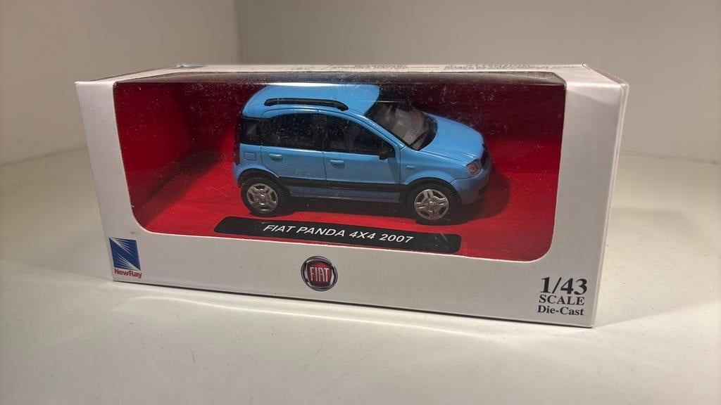 Fiat panda 4x4 2007 bleu new ray 1.43, Overige merken, Auto, Ophalen of Verzenden, A