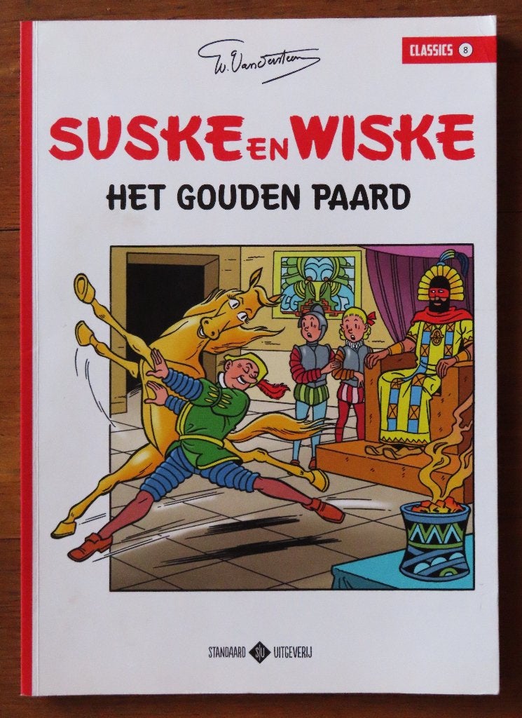 Suske en Wiske Classics 8: Het Gouden Paard, Boeken, Eén stripboek, Ophalen of Verzenden, Gelezen